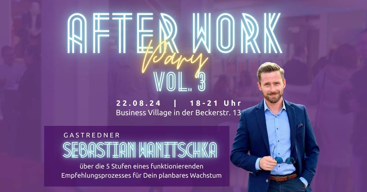 Event - Afterwork Party Vol 3 - Chemnitz - Business Village 22082024